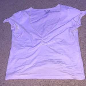 white cute brandy shirt